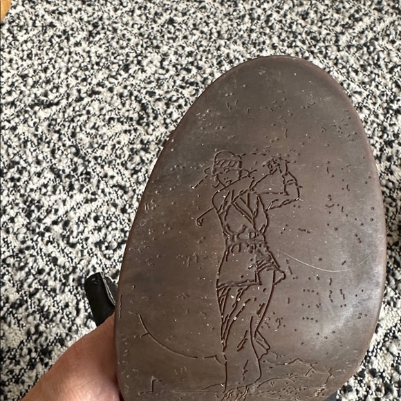 El Naturalista 531 Womens Black Crinkle Leather Zip Heel Boots Sz 38 - Picture 6 of 7